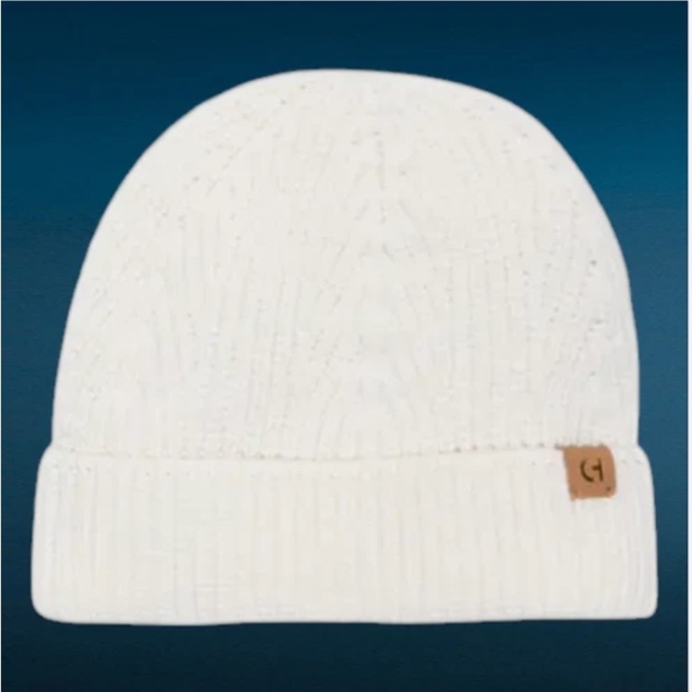 Cole Haan Ribbed Cuffed Beanie -Pristine One size NWT